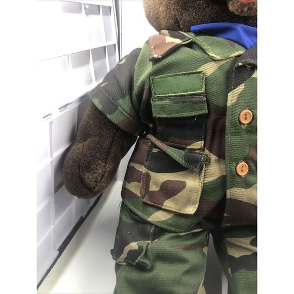 Vintage 1989 Bear Forces of America 20” US Air Force Teddy USAF Soldier Plush - Picture 6 of 16